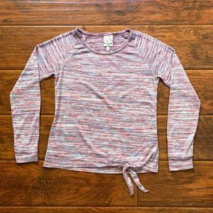 Pink long sleeve girls shirt